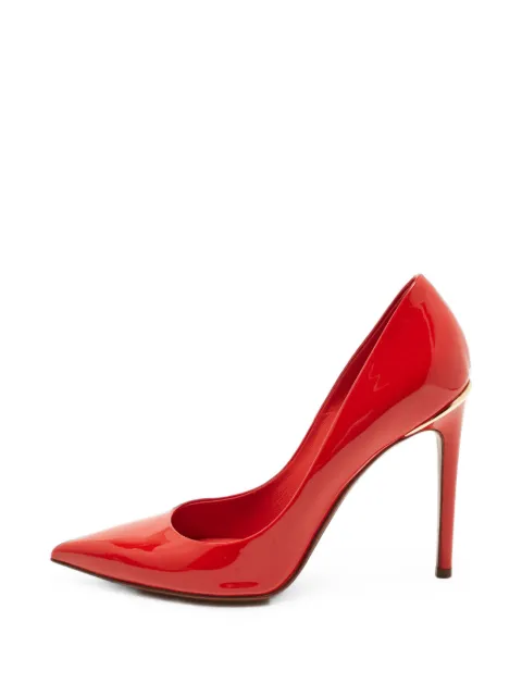 Louis Vuitton Pre-Owned Eyeline pointed-toe pumps Red 1405426
