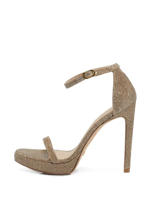 Stuart Weitzman Nudist platform sandals Gold 1407293