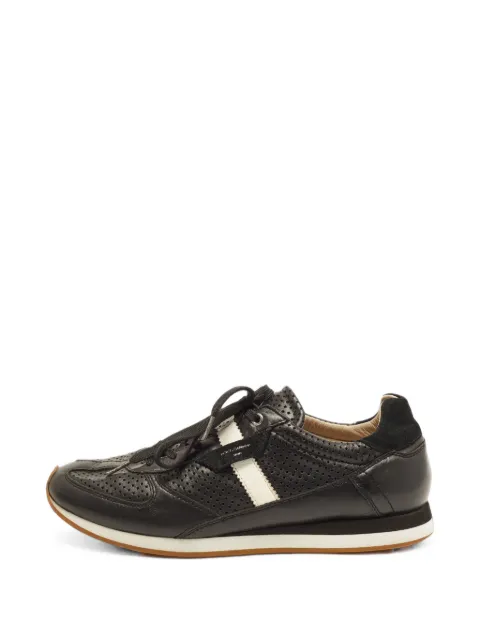 Dolce & Gabbana Pre-Owned perforated leather sneakers Black 1405419
