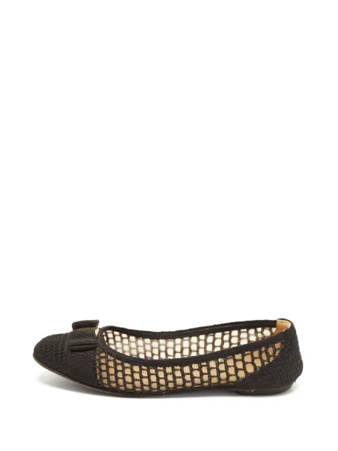 Ferragamo Pre-Owned Varina ballet flats Black 1406508