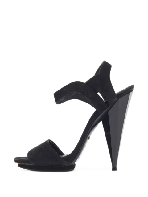 Gucci Pre-Owned ankle-strap sandals Black 1406065