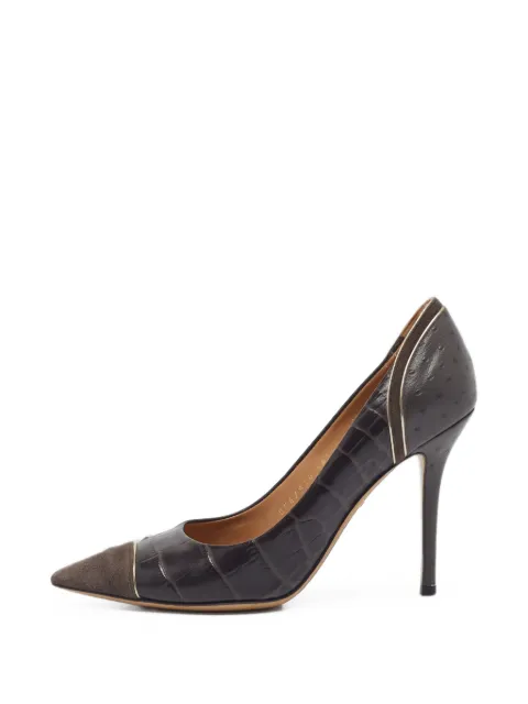 Ferragamo Pre-Owned Susi Patch pumps Brown 1407154