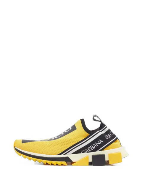Dolce & Gabbana Pre-Owned Sorrento slip-on sneakers Yellow 1405784