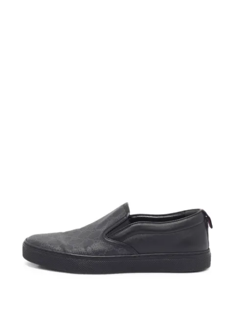 Gucci Pre-Owned GG-pattern sneakers Black 1405781