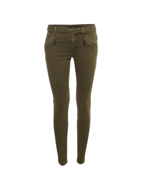 Polo Ralph Lauren Vintage zip-pocket slim-fit jeans Green 1405033