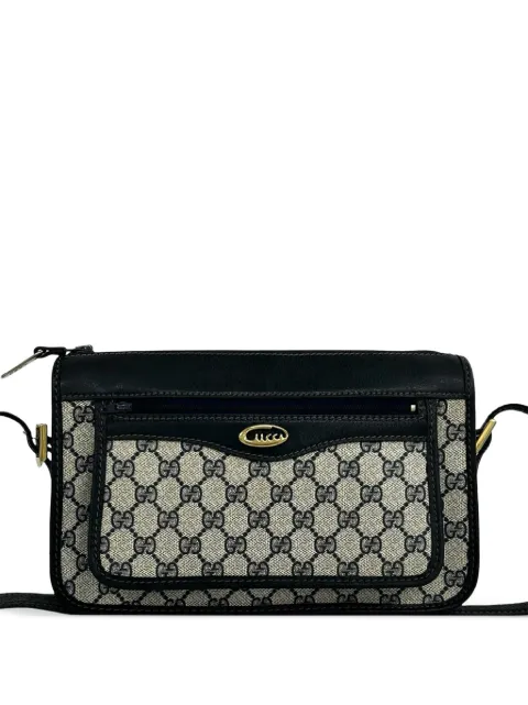 Gucci Pre-Owned 1970-1980 GG Supreme crossbody bag Neutrals 78D8BNR0AF33EAN6