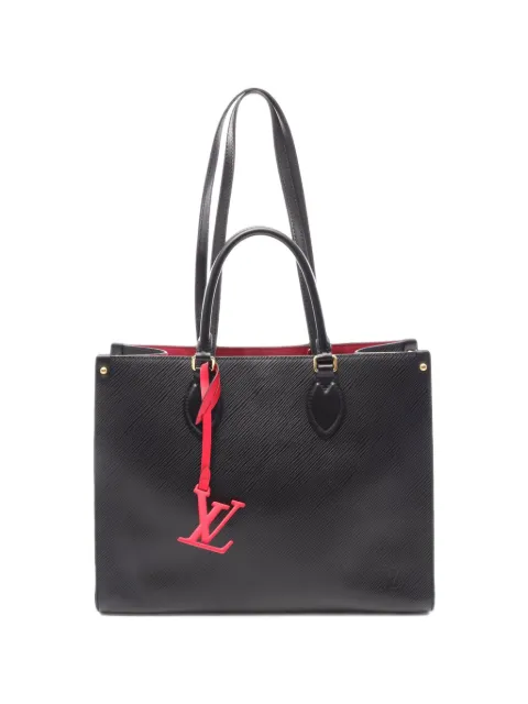 Louis Vuitton Pre-Owned 2020 Epi Onthego MM satchel Black W9401CLJGNA75KBU