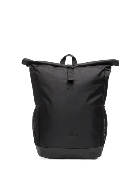 adidas roll-top buckle-fastening backpack Black KQ9552