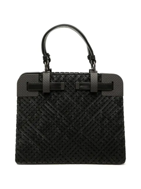 Bottega Veneta Pre-Owned 2012-2026 Nappa Intrecciato handbag Black 7AAILMBJWNDO7DVL