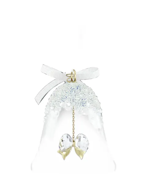 Swarovski crystal-embellished bell ornament White 5732532