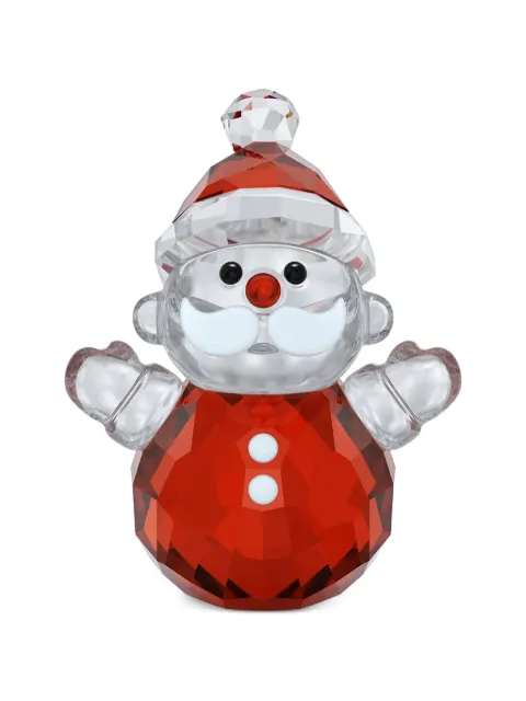 Swarovski Holiday Cheers faceted Santa ornament Red 5735123