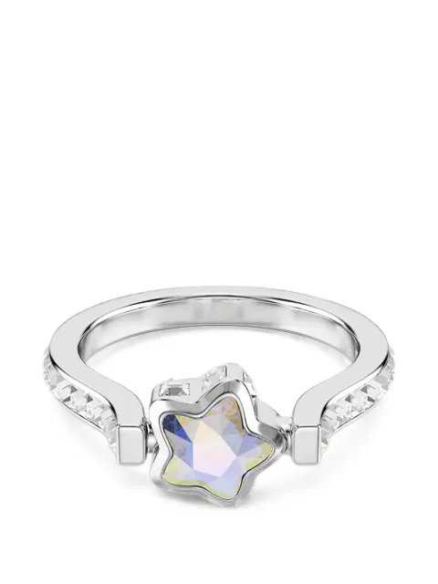 Swarovski Chroma star-motif crystal-embellished ring Silver 5754175