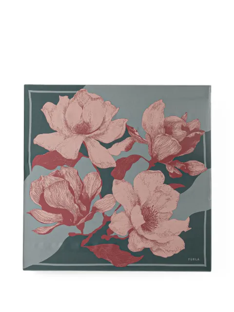 Furla Tortona carré scarf Green WT00021BX4706