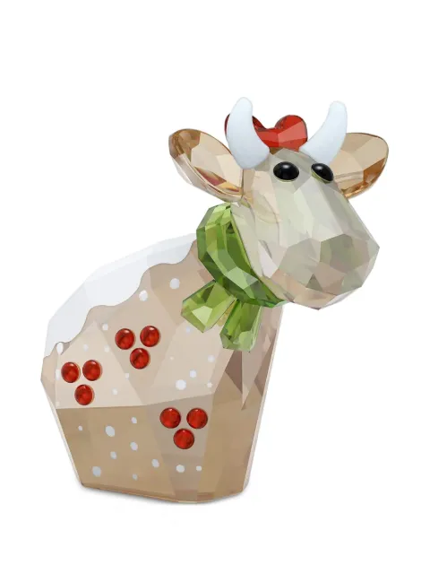 Swarovski Mo Christmas cow ornament Neutrals 5732599