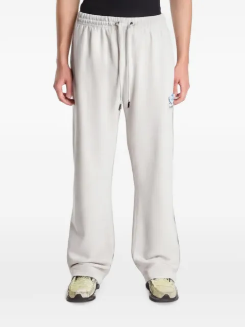 Off-White logo-print track pants Neutrals 44MCH05AF26F003060