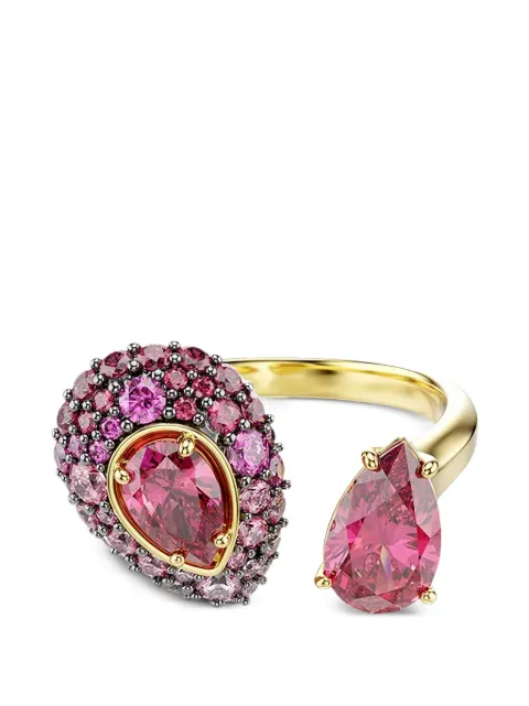 Swarovski crystal-embellished open ring Gold 5752899