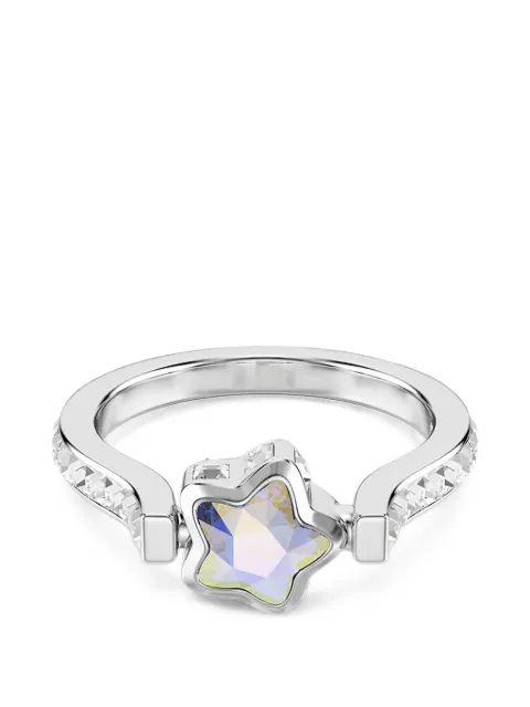 Swarovski Chroma star crystal-embellished ring Silver 5754173