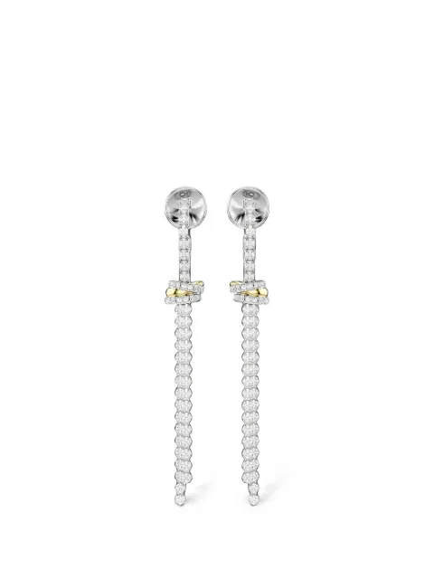 Swarovski Hyperbola crystal-embellished drop earrings Silver 5752866