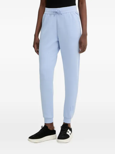 Armani Exchange rhinestone-logo track pants Blue XW000828AF13397
