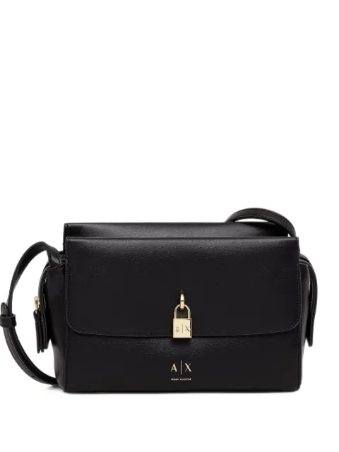Armani Exchange padlock-detail cross body bag Black XW003056AF28605