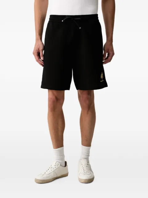 Armani Exchange logo-embroidered track shorts Black XM003552AF20150