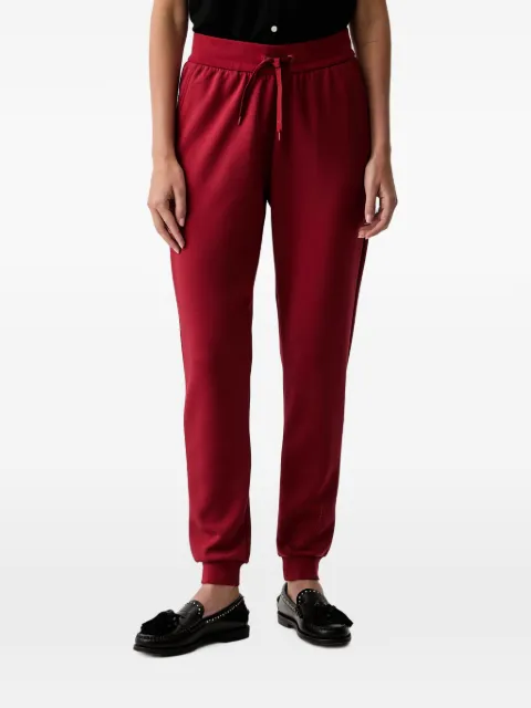 Armani Exchange logo-embellished drawstring track pants Red XW000828AF1