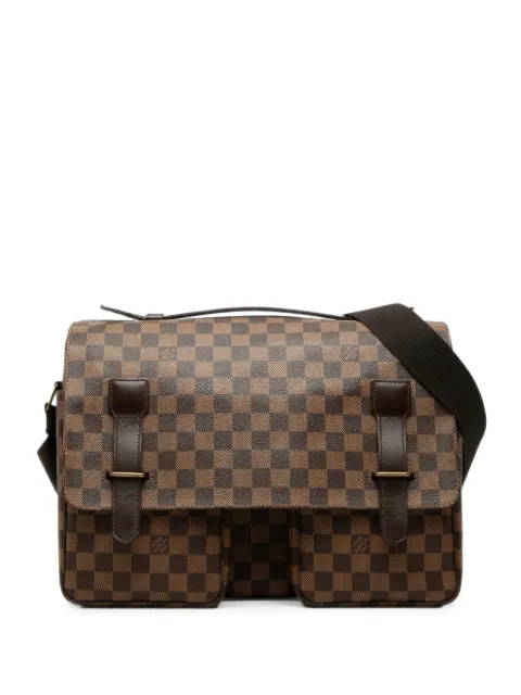Louis Vuitton Pre-Owned 2003 Damier Ebene Broadway satchel Brown KFDTCMDPQ9NRED8Z