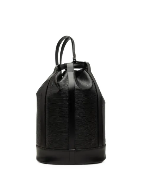 Louis Vuitton Pre-Owned 1995 Epi Randonnee PM backpack Black IYHK9L1QWTW9H4P1