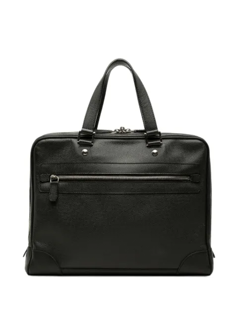 Louis Vuitton Pre-Owned 2007 Taiga Igor Briefcase business bag Black CZEGMD5E2800BKWT