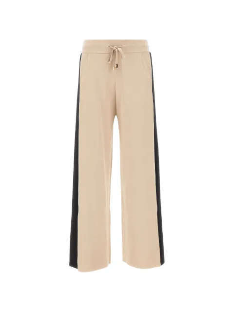 ELENA MIRÒ side-stripe wide-leg trousers Neutrals P6041000004N002