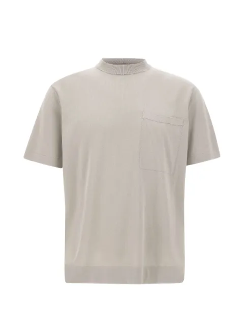 Filippo De Laurentiis mock-neck T-shirt Grey TS0MCTOV