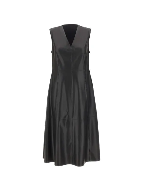 ELENA MIRÒ sleeveless midi dress Black 7022P000338N033