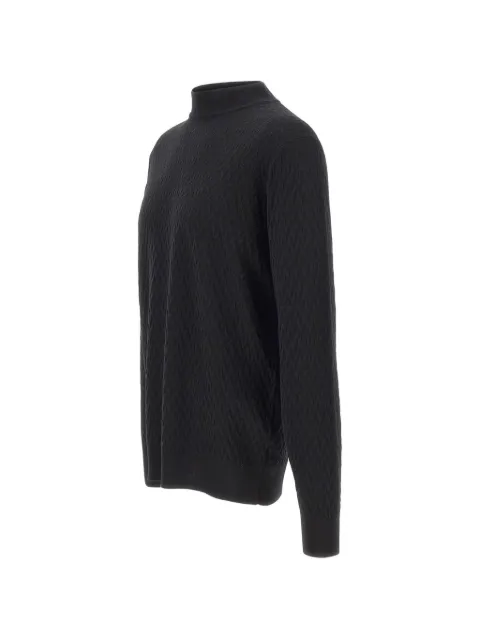 Filippo De Laurentiis mock-neck knit Black LU1MLRM16CH990