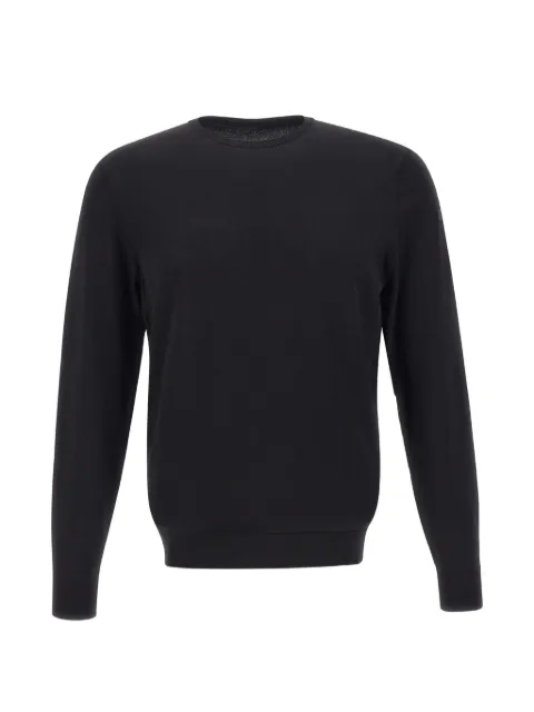 RRD Maxell logo-patch fine-knit top Black W2615810