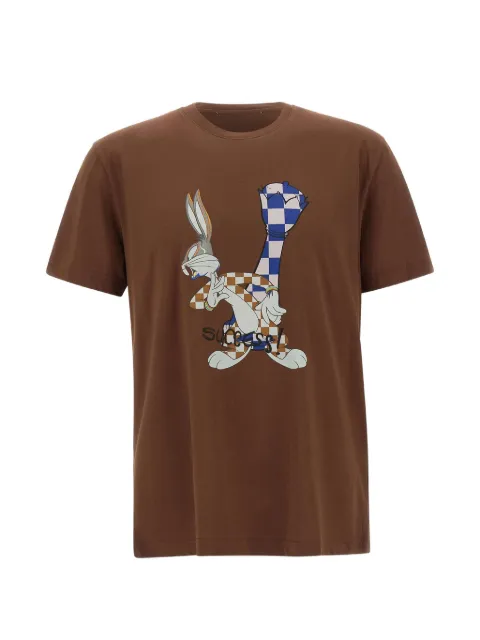 Iceberg Bugs Bunny print T-shirt Brown F04363252395