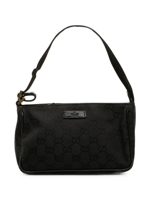 Gucci Pre-Owned 2000-2015 GG Canvas handbag Black SZ07UU2JQTXDN21Q