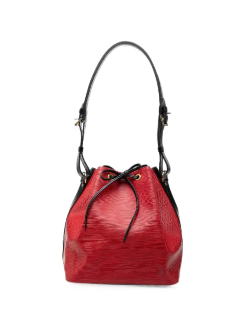 Louis Vuitton Pre-Owned 1994 Epi Petit Bicolor Noe bucket bag Black UNQCNRHHNFPHYBHT