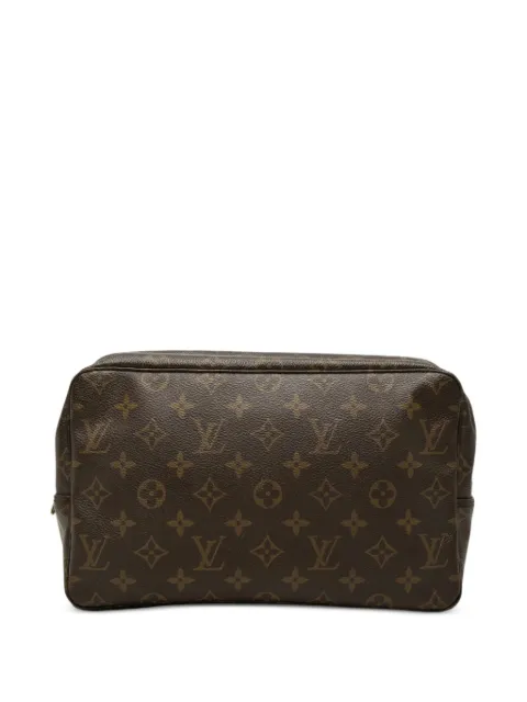 Louis Vuitton Pre-Owned 1986 Monogram Trousse Toilette 28 clutch bag Brown LG57BTOT8G862818