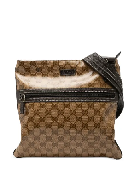 Gucci Pre-Owned 2000-2015 GG Crystal crossbody bag Neutrals G9MM888KRRBQ16UU