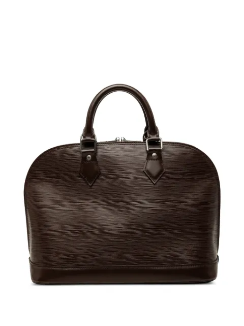 Louis Vuitton Pre-Owned 2001 Epi Alma PM handbag Brown CMQLZYSOP0B5BKDN
