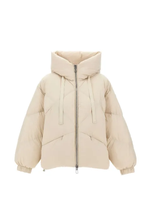 Duno diamond-quilted Peggie coat Neutrals PEGGIEAPRICA023