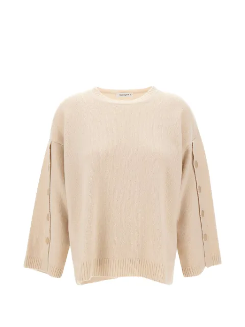 Kangra button-sleeve sweater Neutrals 464001079