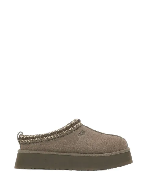 UGG Tazz II embroidered-trim slippers Grey 1174471DMJ