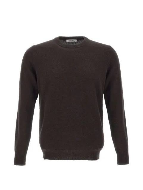 Kangra crew-neck ribbed-trim sweater Brown 400101705