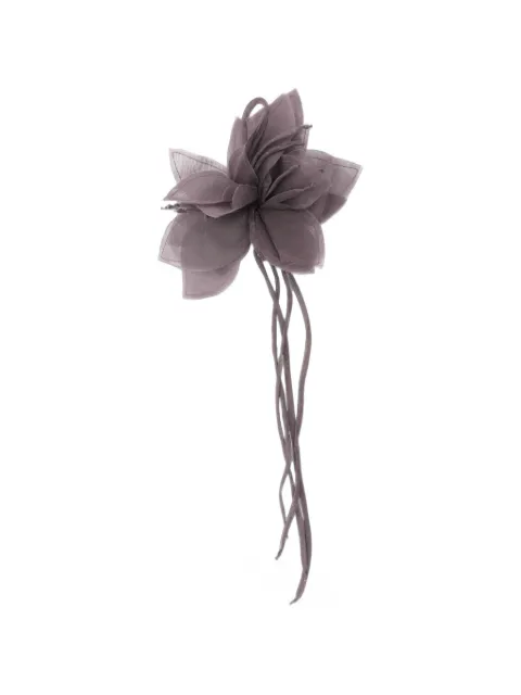 Antonelli Victoria floral-applique trailing brooch Purple Q0855T256
