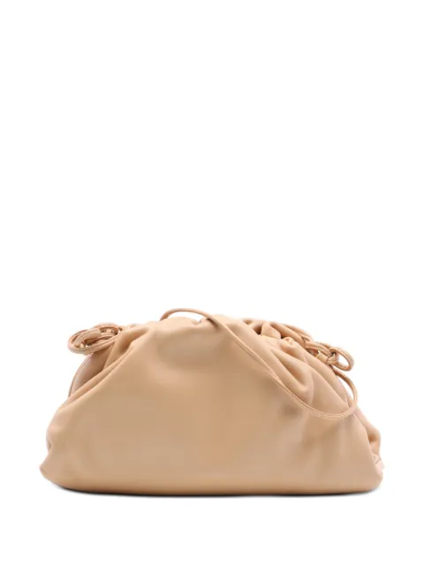 Bottega Veneta Pre-Owned 2012-2026 Lambskin The Mini Pouch crossbody bag Brown LMXFS1IRBZ9LWQY1