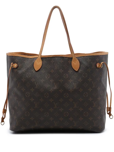 Louis Vuitton Pre-Owned 2011 Monogram Neverfull GM tote bag Brown L1IBLE3JBSVKL08K