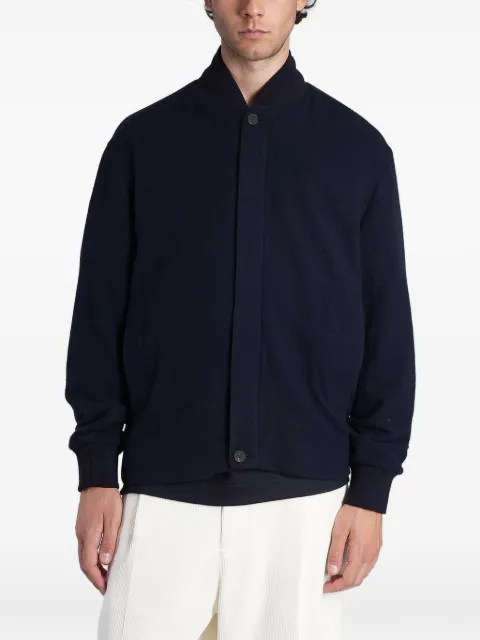 DARKPARK Sean concealed-fastening bomber jacket Blue MJA18FAW76