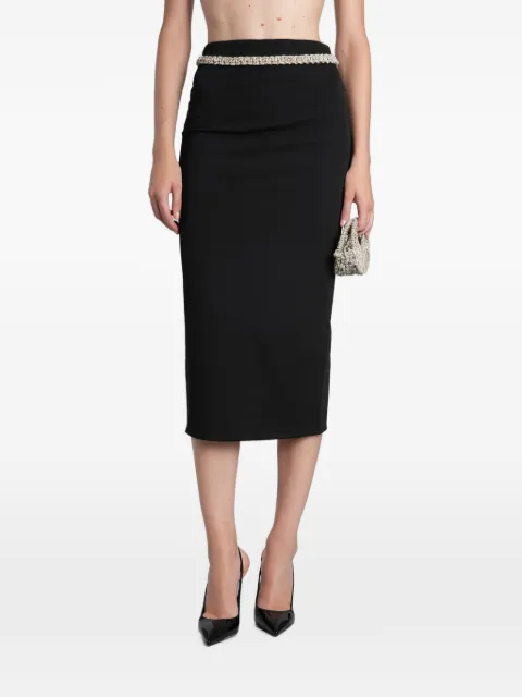 Hibourama Hera midi skirt Black RTWHIBHERA