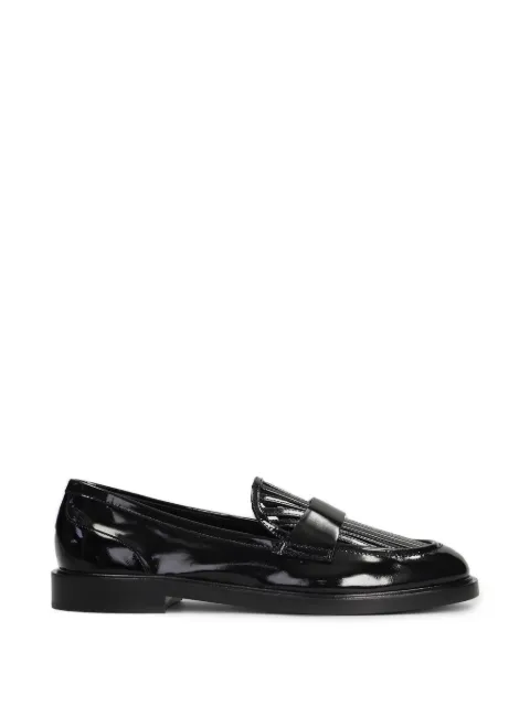 Alevì Riley 20 patent-leather loafers Black L26SH001C1261